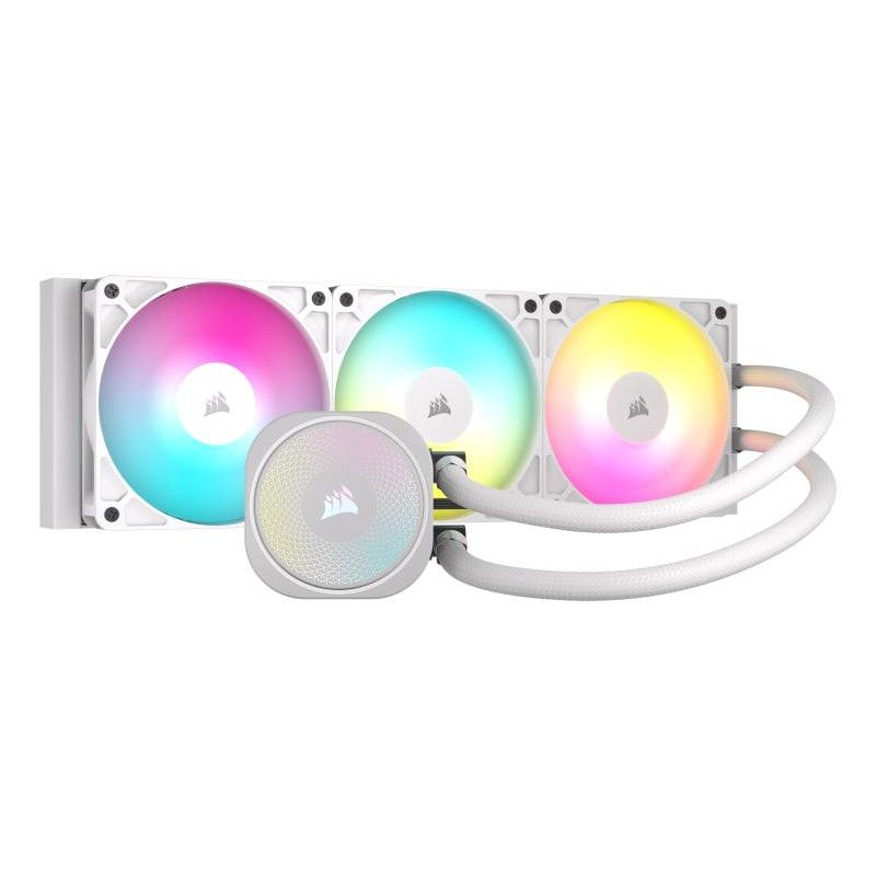 Corsair Nautilus 360 RS ARGB Liquid Processeur Refroidisseur de liquide tout-en-un Blanc 1 pièce(s) · Watercooling · Infor...