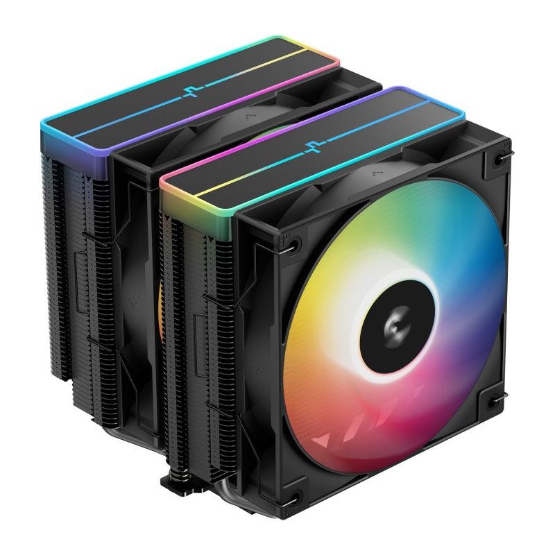 DeepCool AG620 BK ARGB V2 Carte SIM, Carte-mère Refroidisseur d'air 12 cm Noir 1 pièce(s) · Aircooling · Informat Systems ...