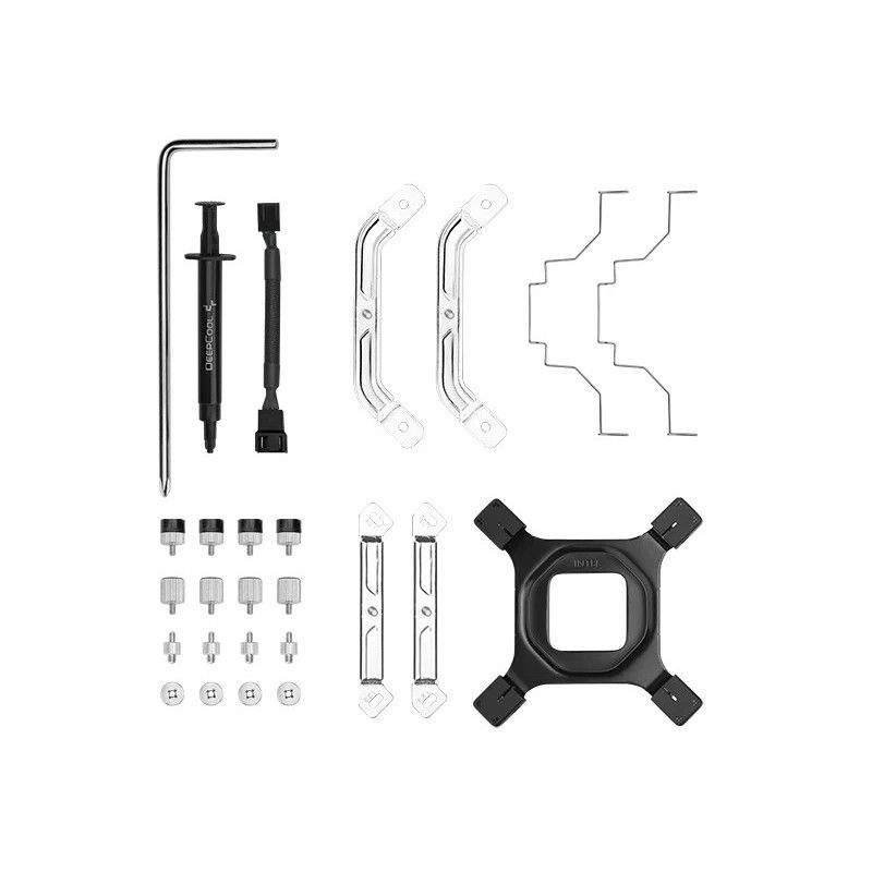 DeepCool AK500S Digital SE WH Processeur Refroidisseur d'air 12 cm Blanc 1 pièce(s) · Aircooling · Informat Systems Strasb... (image 5)