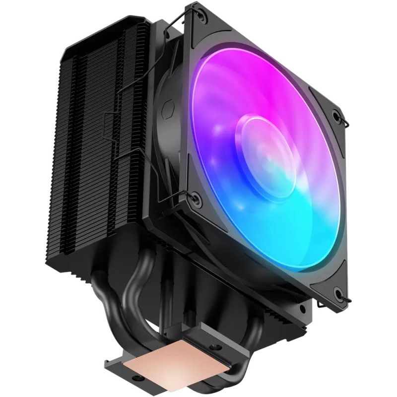 Cooler Master Hyper 212 3DHP Black ARGB Processeur Refroidisseur d'air 12 cm Noir 1 pièce(s) · Aircooling · Informat Syste... (image 3)