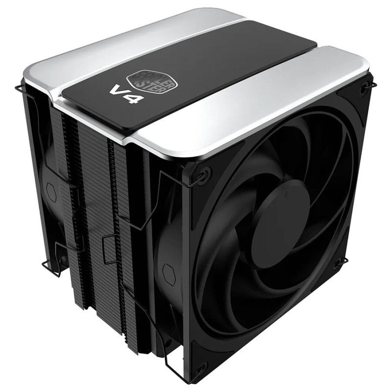 Cooler Master V4 Alpha 3DHP Black Processeur Refroidisseur d'air 12 cm Noir 1 pièce(s) · Aircooling · Informat Systems Str...