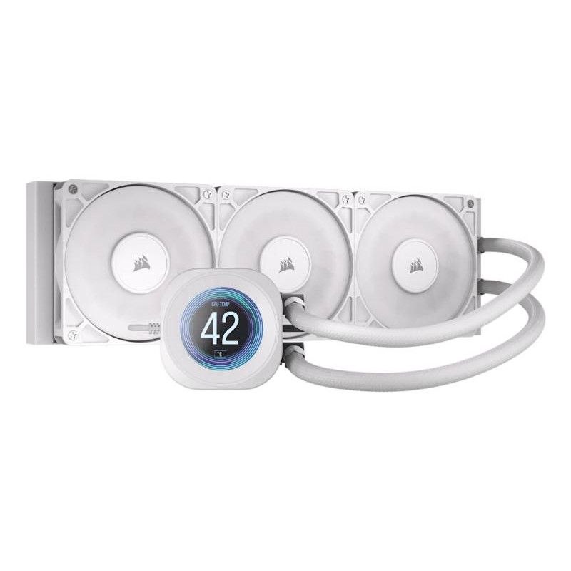 Corsair Nautilus 360 RS Processeur Refroidisseur de liquide tout-en-un 12 cm Blanc · Watercooling · Informat Systems Stras...