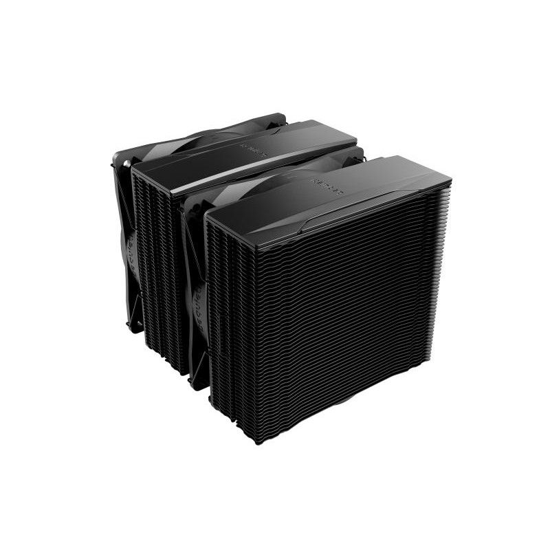 be quiet! PURE ROCK PRO 3 Black| Ventirad double tour, socket Intel et AMD, finition noire · Aircooling · Informat Systems... (image 2)