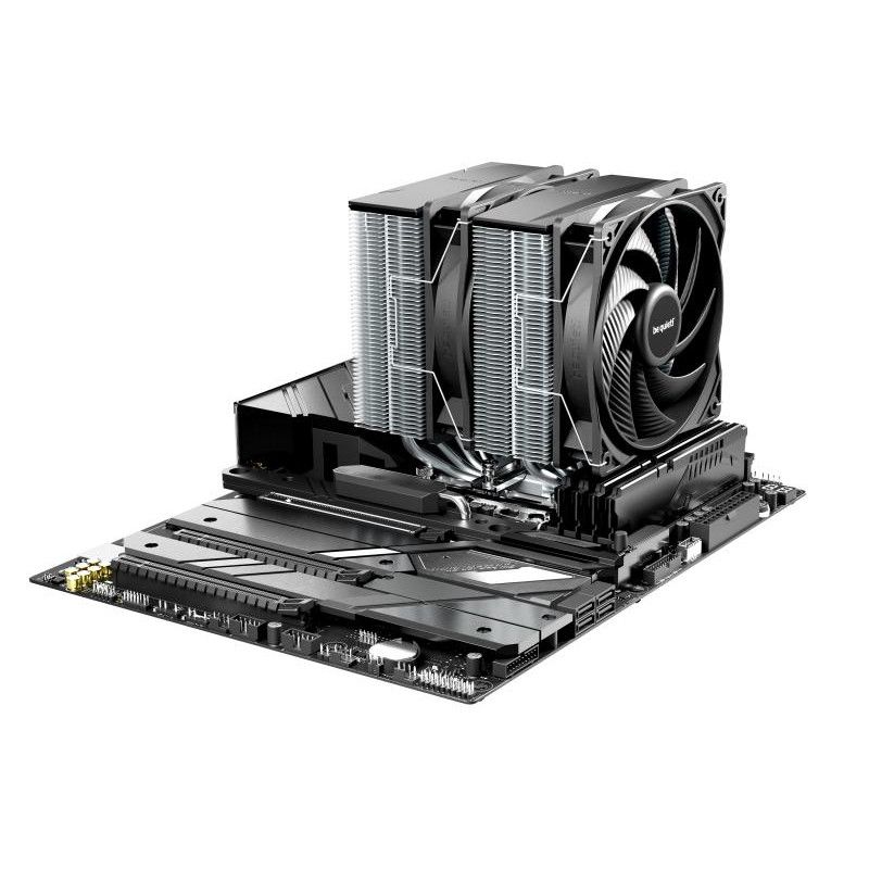 be quiet! PURE ROCK PRO 3| Ventirad double tour, socket Intel et AMD · Aircooling · Informat Systems Strasbourg (image 4)