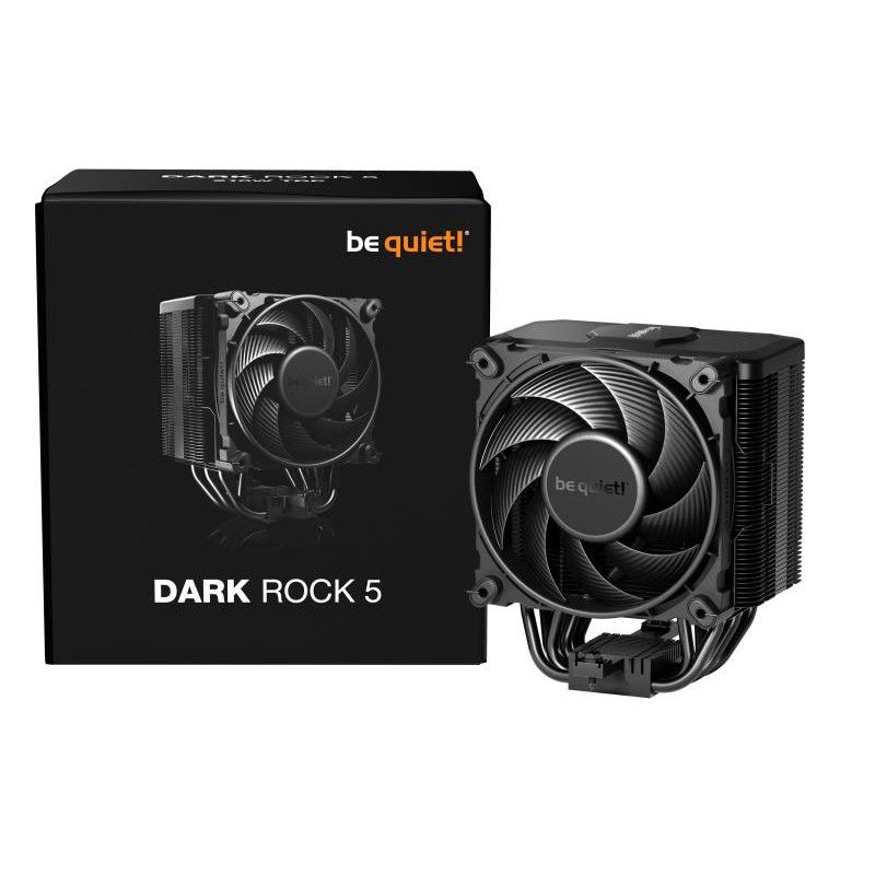 be quiet! Dark Rock 5 | Ventirad mono tour, socket Intel et AMD · Aircooling · Informat Systems Strasbourg (image 6)