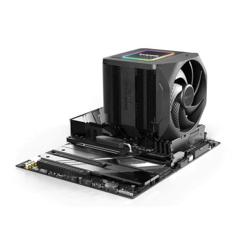 be quiet! Dark Rock Elite | Ventirad double tour, socket Intel et AMD, ARGB · Aircooling · Informat Systems Strasbourg (image 4)