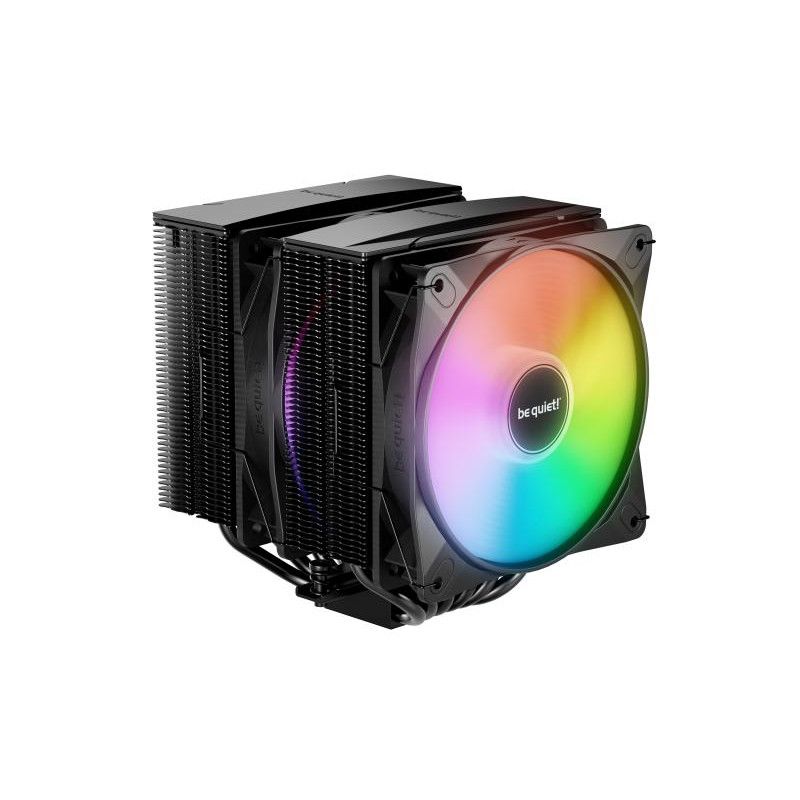 be quiet! PURE ROCK PRO 3 Black| Ventirad double tour, socket Intel et AMD, finition noire, ARGB · Aircooling · Informat S...