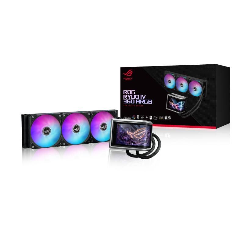 ASUS ROG RYUO IV 360 ARGB Processeur Refroidisseur de liquide tout-en-un 12 cm Noir · Watercooling · Informat Systems Stra... (image 13)