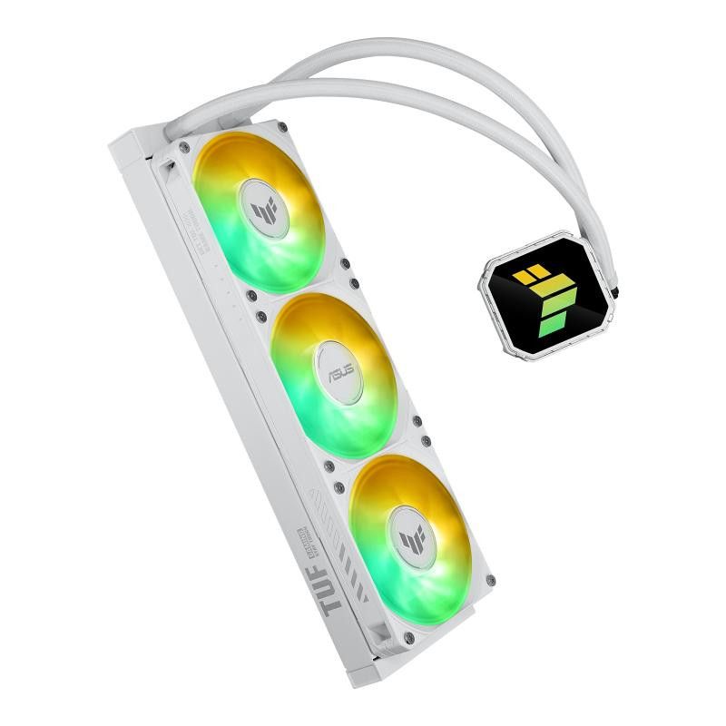 ASUS TUF Gaming LC III 360 ARGB White Edition Boitier PC Refroidisseur de liquide tout-en-un 12 cm Blanc · Aircooling · In...