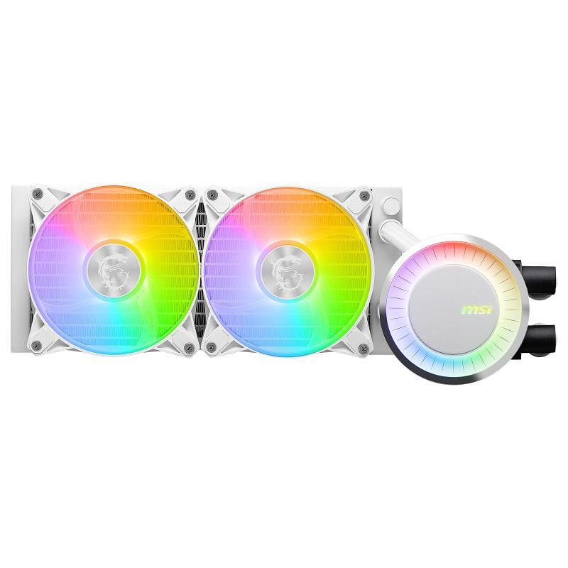 MSI MAG Coreliquid E240 WHITE Carte-mère, Processeur Kit de refroidissement du liquide 12 cm Blanc · Watercooling · Inform...