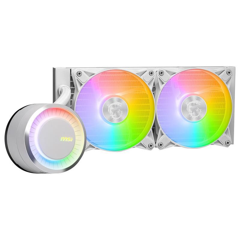 MSI MAG Coreliquid E240 WHITE Carte-mère, Processeur Kit de refroidissement du liquide 12 cm Blanc · Watercooling · Inform... (image 5)