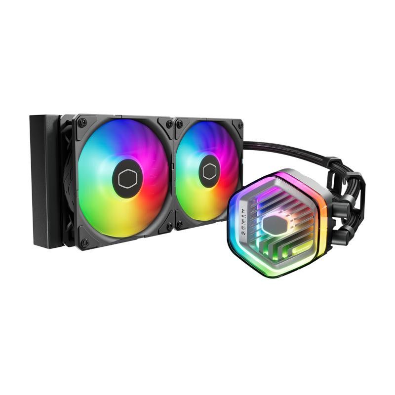 Cooler Master MasterLiquid 240 ATMOS Processeur Kit de refroidissement du liquide 12 cm Noir · Watercooling · Informat Sys...