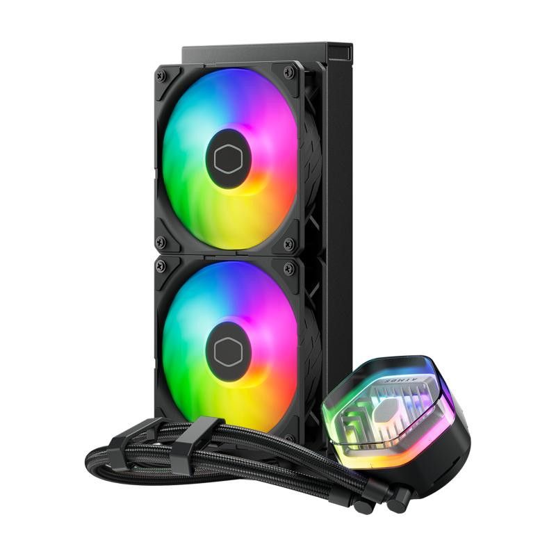 Cooler Master MasterLiquid 240 ATMOS Processeur Kit de refroidissement du liquide 12 cm Noir · Watercooling · Informat Sys... (image 2)