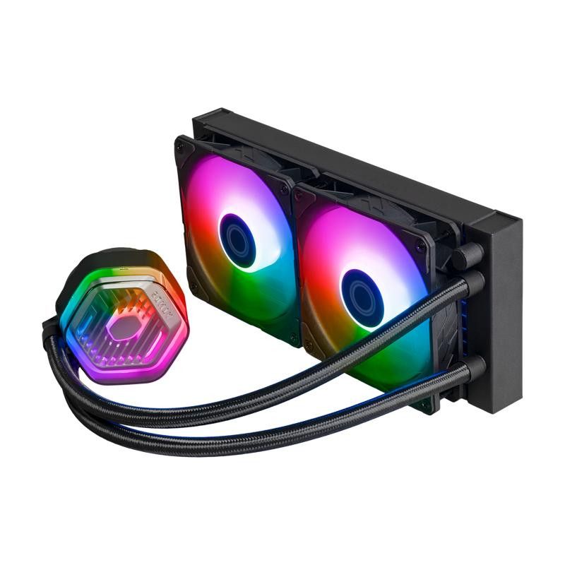 Cooler Master MasterLiquid 240 ATMOS Processeur Kit de refroidissement du liquide 12 cm Noir · Watercooling · Informat Sys... (image 5)