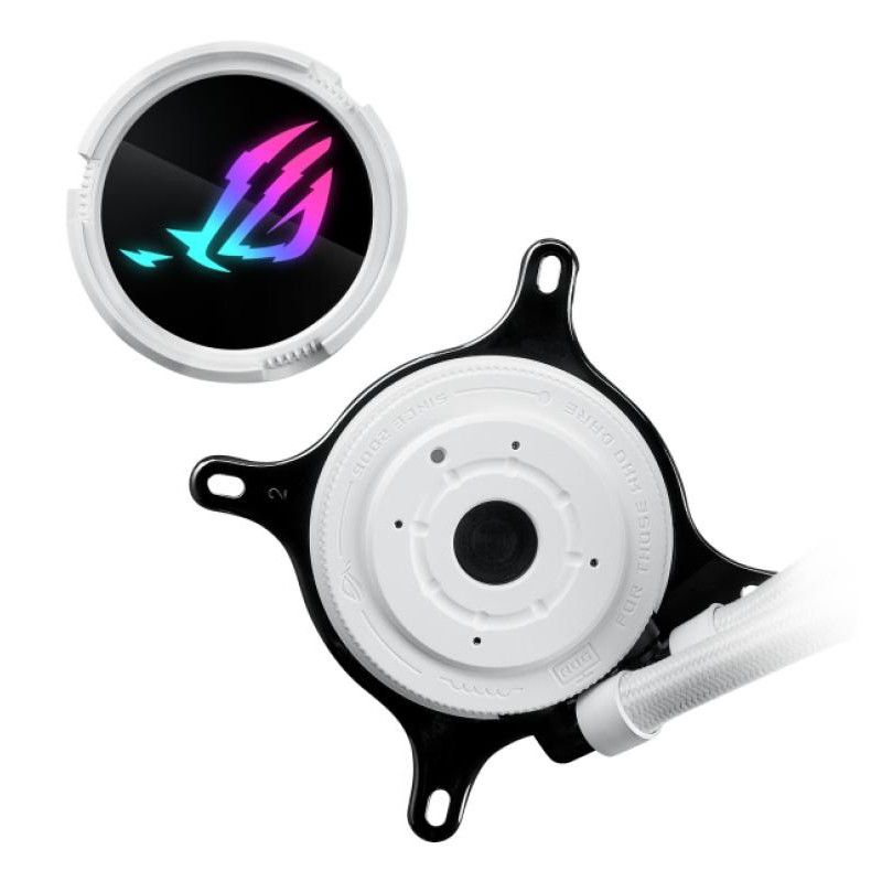 ASUS ROG Strix LC III 240 ARGB White Edition Processeur Kit de refroidissement du liquide 12 cm Blanc · Watercooling · Inf... (image 4)