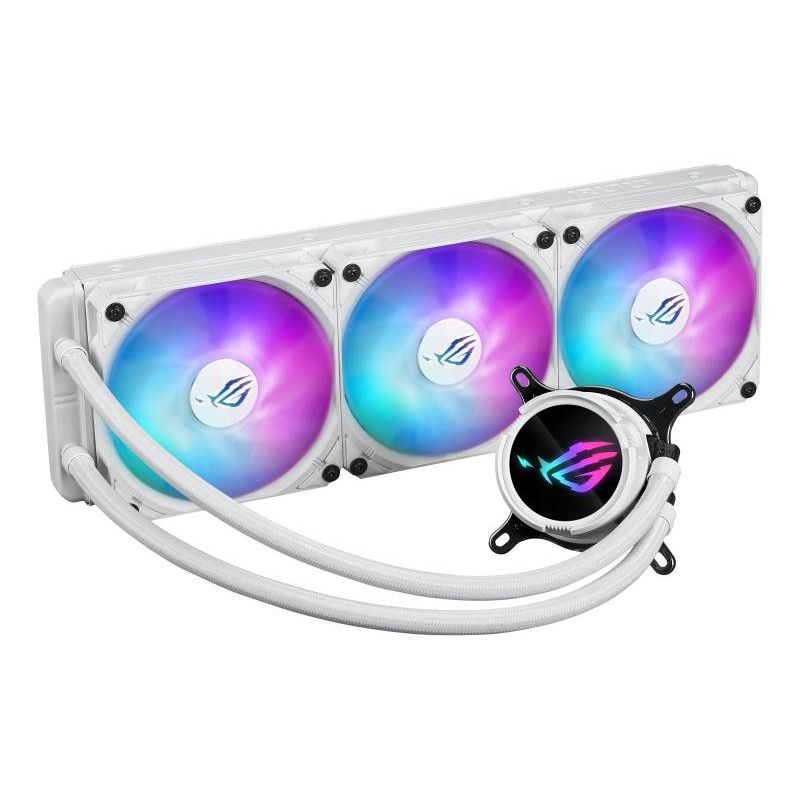 ASUS ROG Strix LC III 360 ARGB White Edition Processeur Kit de refroidissement du liquide 12 cm Blanc · Watercooling · Inf... (image 2)