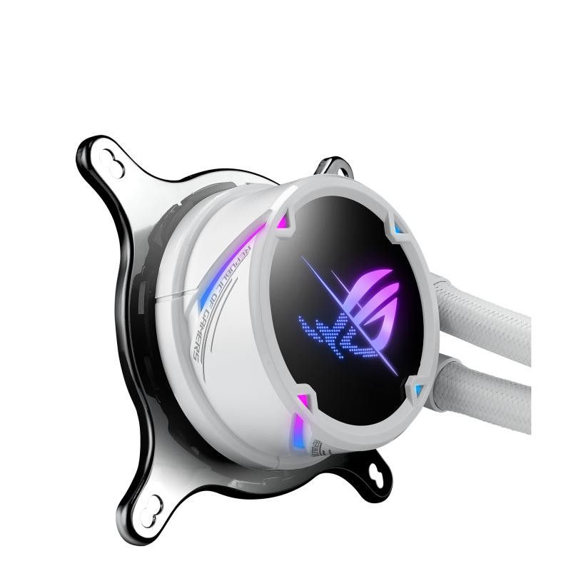 ASUS ROG STRIX LC II 240 ARGB White Edition Processeur Refroidisseur de liquide tout-en-un 12 cm Blanc 1 pièce(s) · Waterc... (image 3)