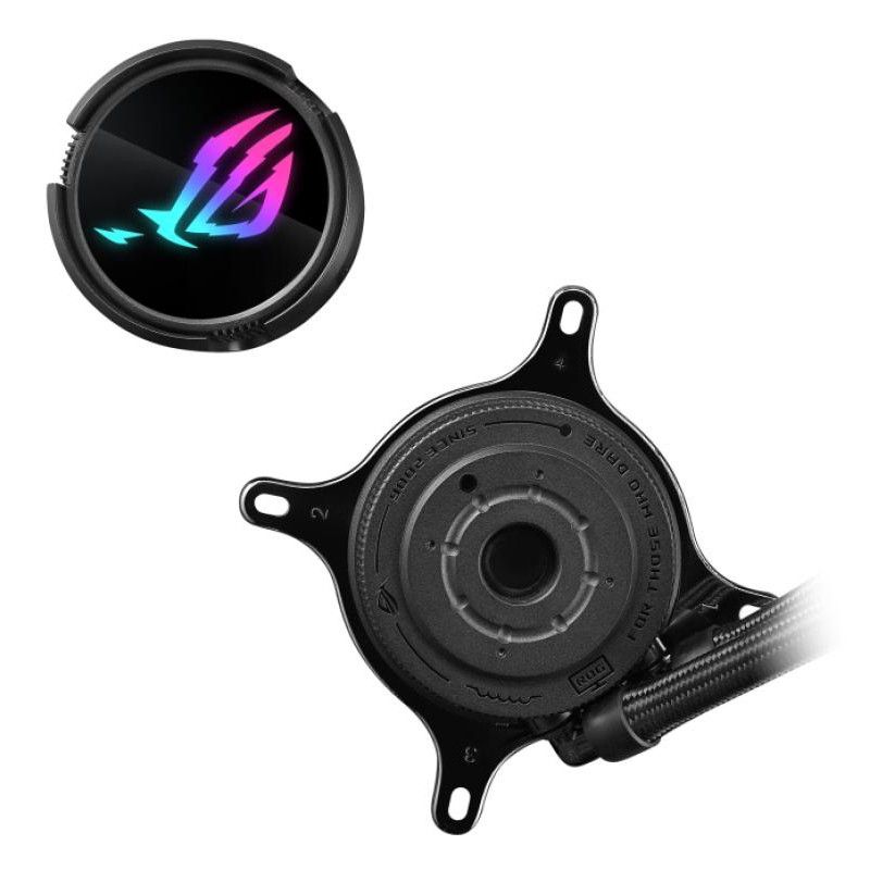 ASUS ROG Strix LC III 240 ARGB Processeur Kit de refroidissement du liquide 12 cm Noir · Watercooling · Informat Systems S... (image 4)