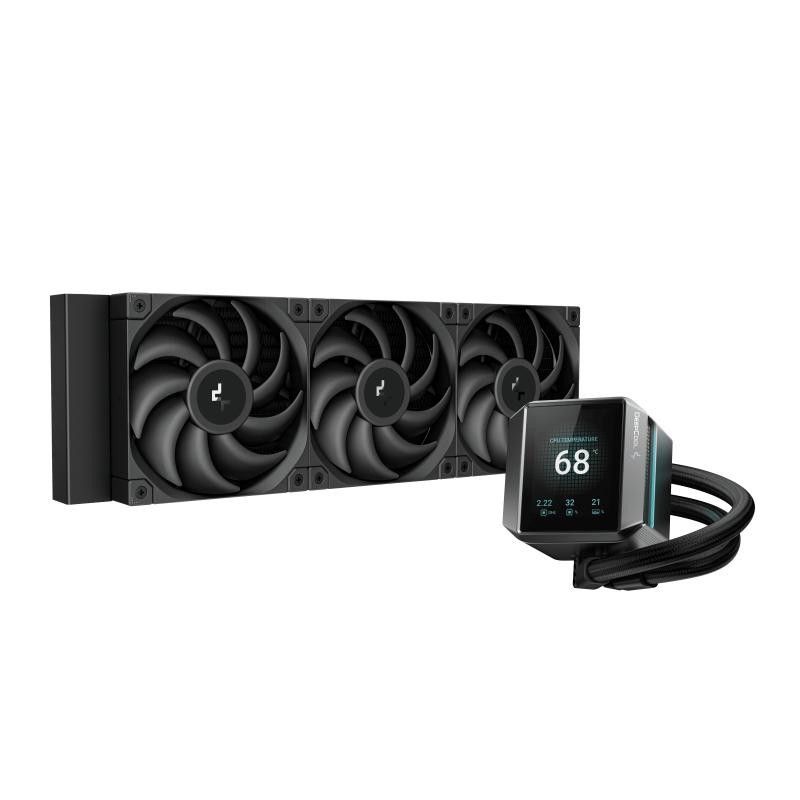 DeepCool MYSTIQUE 360 Processeur Refroidisseur de liquide tout-en-un 12 cm Noir 1 pièce(s) · Watercooling · Informat Syste...