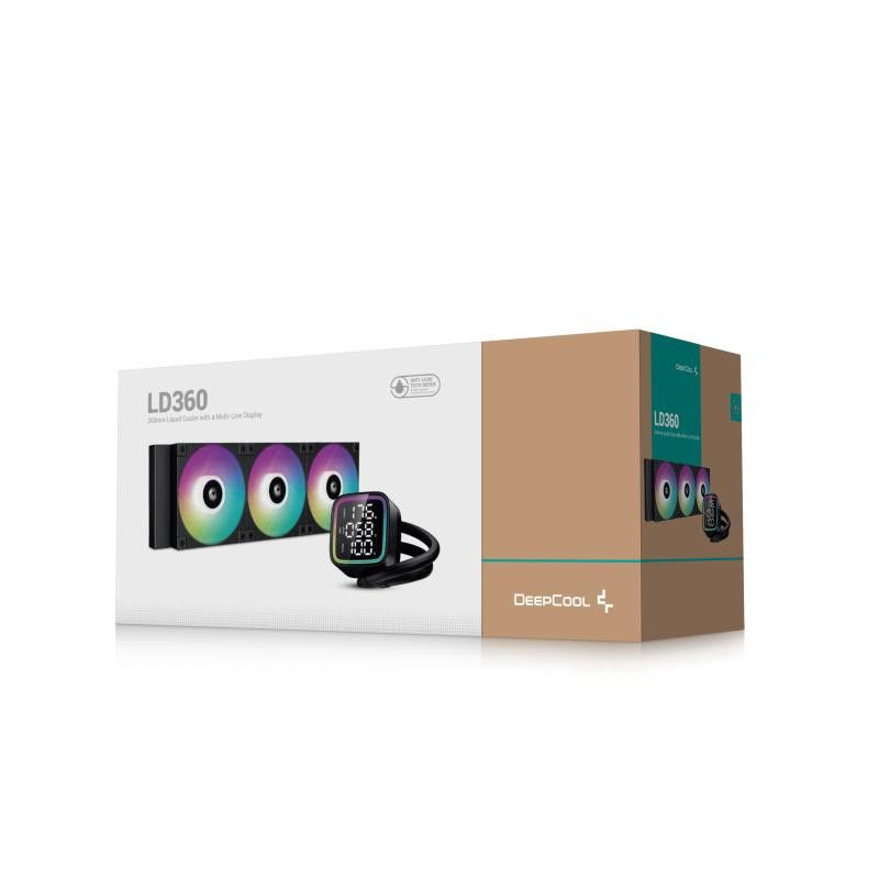 DeepCool LD360 Processeur Refroidisseur de liquide tout-en-un 12 cm Noir 1 pièce(s) · Watercooling · Informat Systems Stra... (image 6)