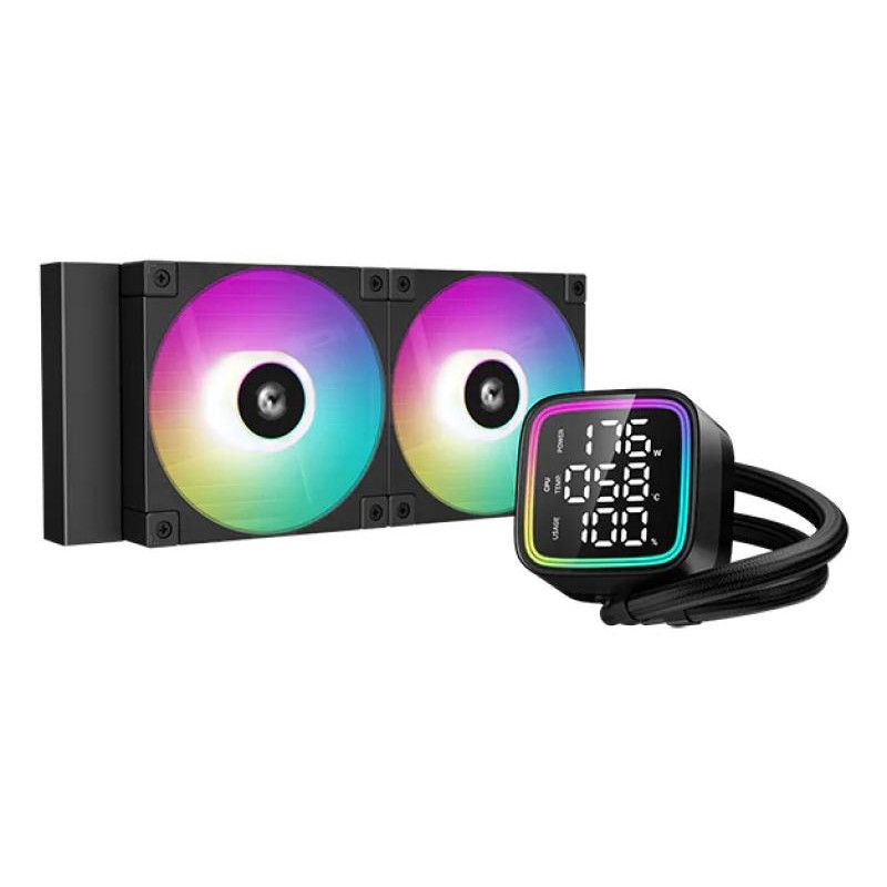 DeepCool LD240 Processeur Refroidisseur de liquide tout-en-un 12 cm Noir 1 pièce(s) · Watercooling · Informat Systems Stra...
