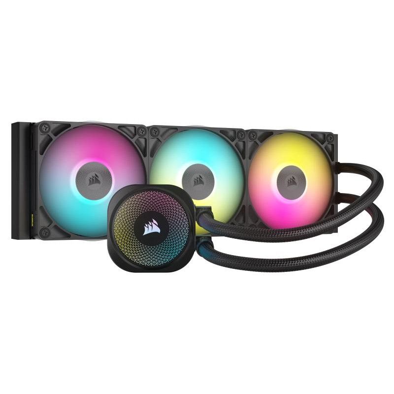 Corsair iCUE LINK TITAN RX RGB Processeur Refroidisseur de liquide tout-en-un 12 cm Noir 1 pièce(s) · Watercooling · Infor...