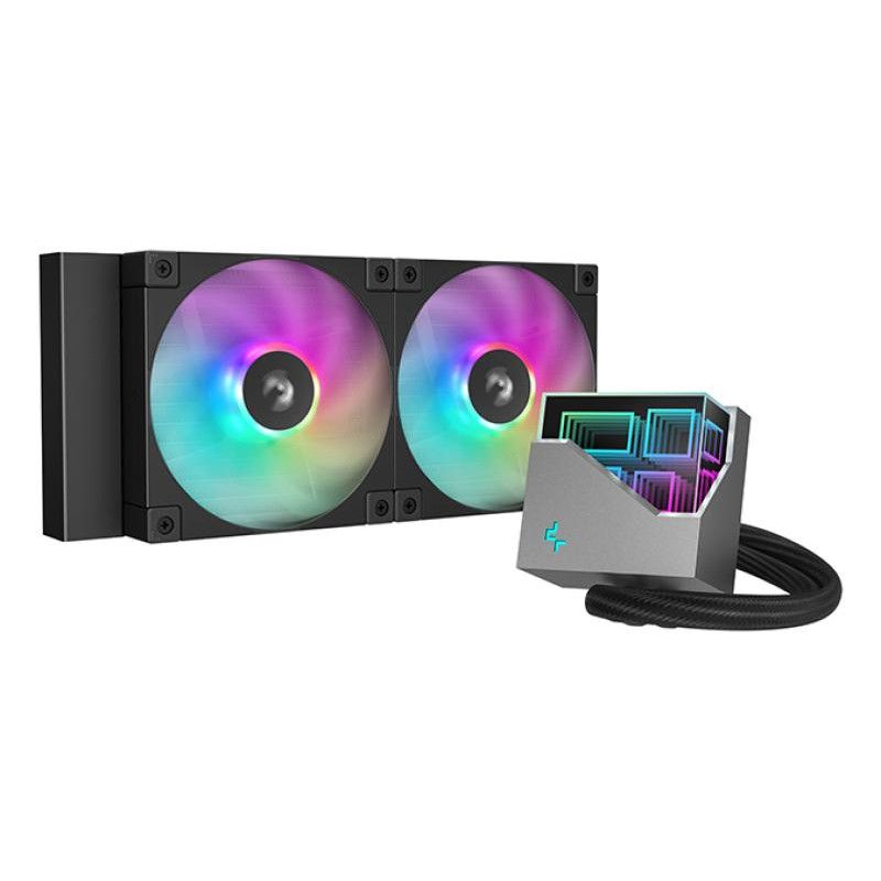 DeepCool LT240 Processeur Refroidisseur de liquide tout-en-un 12 cm Noir 1 pièce(s) · Watercooling · Informat Systems Stra...