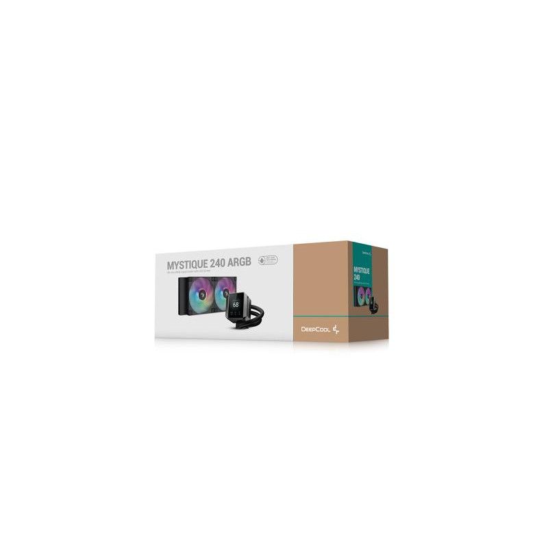 DeepCool MYSTIQUE 240 ARGB Processeur Refroidisseur de liquide tout-en-un 12 cm Noir 1 pièce(s) · Watercooling · Informat ... (image 5)