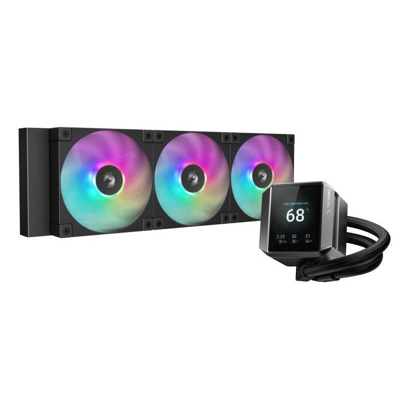 DeepCool MYSTIQUE 360 ARGB Processeur Refroidisseur de liquide tout-en-un 12 cm Noir 1 pièce(s) · Watercooling · Informat ...
