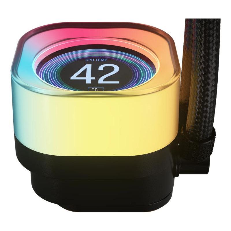 Corsair iCUE LINK TITAN 360 RX LCD refroidisseur liquide — Noir · Watercooling · Informat Systems Strasbourg (image 3)
