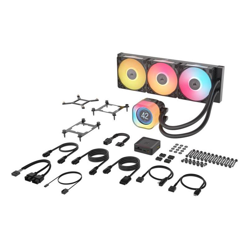 Corsair iCUE LINK TITAN 360 RX LCD refroidisseur liquide — Noir · Watercooling · Informat Systems Strasbourg (image 4)