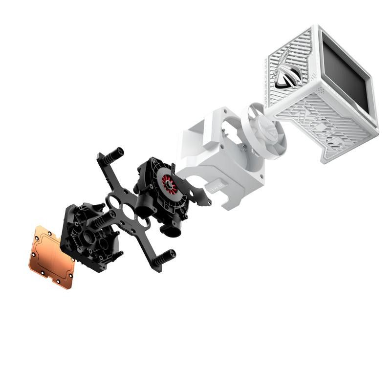 ASUS ROG RYUJIN III 360 ARGB EXTREME WHT Processeur Refroidisseur de liquide tout-en-un 12 cm Blanc 1 pièce(s) · Watercool... (image 17)