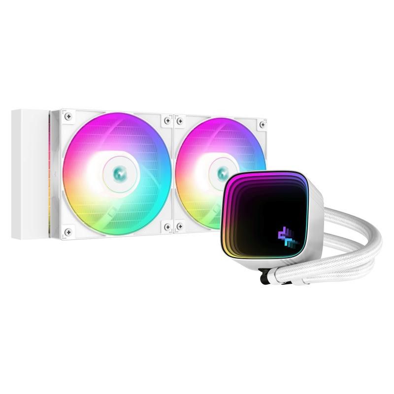 DeepCool LS520 SE WH Processeur Refroidisseur de liquide tout-en-un 12 cm Blanc 1 pièce(s) · Watercooling · Informat Syste...
