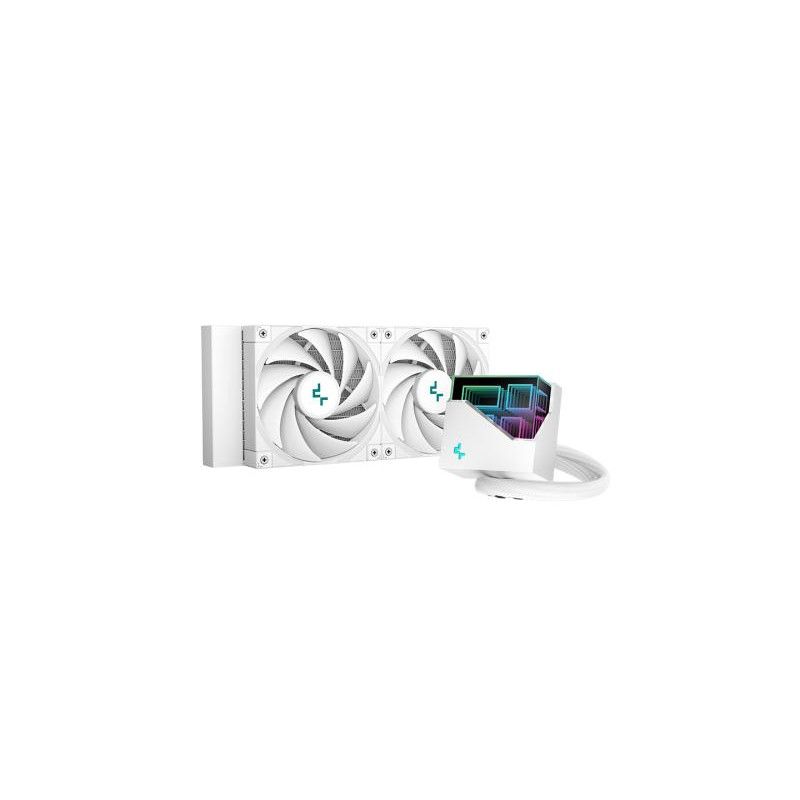 DeepCool LT520 WH Processeur Refroidisseur de liquide tout-en-un 12 cm Blanc 1 pièce(s) · Watercooling · Informat Systems ...