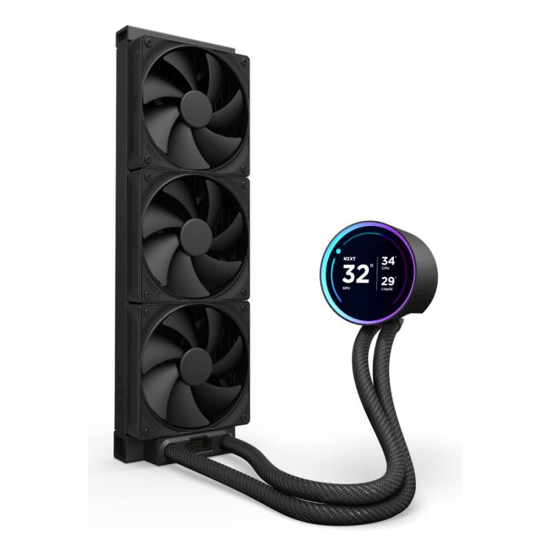 NZXT Kraken Elite 360 Processeur Refroidisseur de liquide tout-en-un 12 cm Noir 1 pièce(s) · Watercooling · Informat Syste... (image 2)