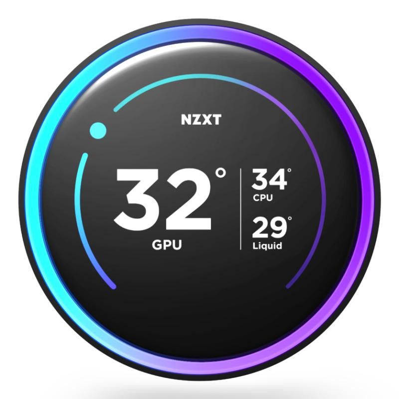 NZXT Kraken Elite 360 Processeur Refroidisseur de liquide tout-en-un 12 cm Noir 1 pièce(s) · Watercooling · Informat Syste... (image 3)
