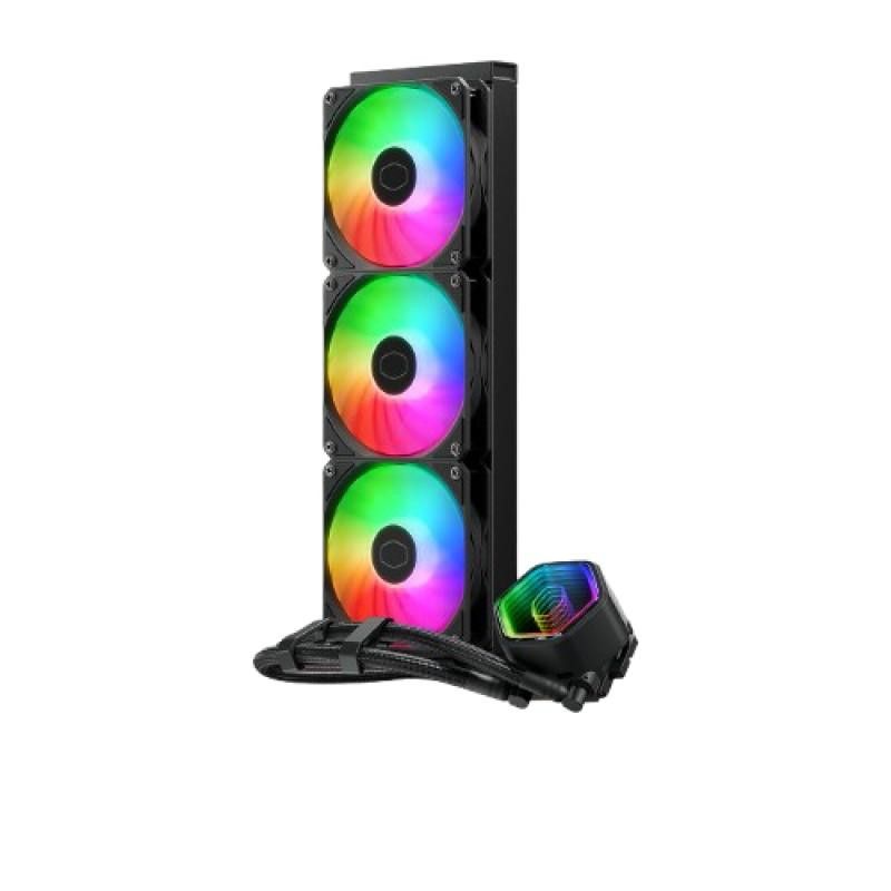 Cooler Master MasterLiquid 360 Core II Processeur Kit de refroidissement du liquide 12 cm Noir 1 pièce(s) · Watercooling ·...
