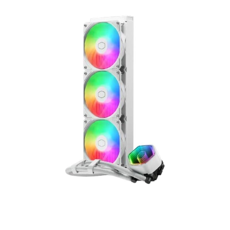 Cooler Master MasterLiquid 360 Core II White Processeur Kit de refroidissement du liquide 12 cm Blanc 1 pièce(s) · Waterco...