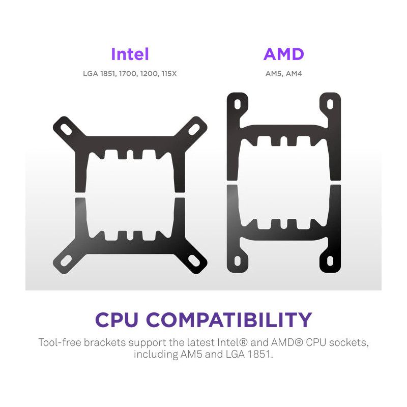 NZXT Kraken Plus 240 Processeur Refroidisseur de liquide tout-en-un 12 cm Noir · Watercooling · Informat Systems Strasbourg (image 17)