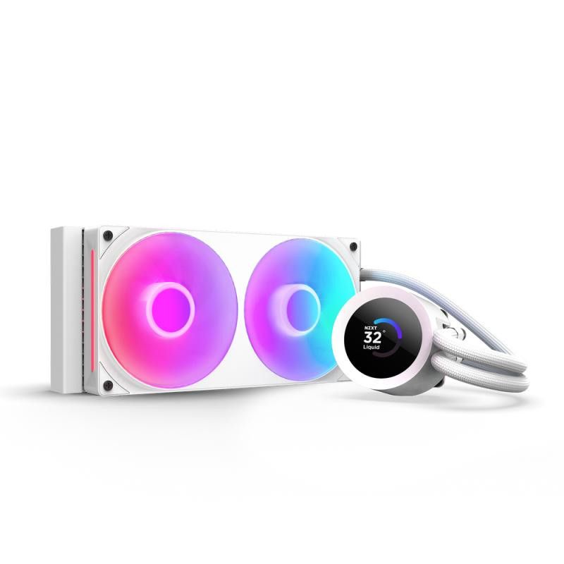 NZXT Kraken Plus RGB 240 Processeur Refroidisseur de liquide tout-en-un 12 cm Blanc · Watercooling · Informat Systems Stra...