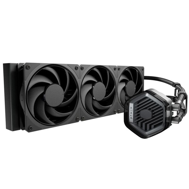 Cooler Master MasterLiquid ATMOS Stealth Series Processeur Kit de refroidissement du liquide 12 cm Noir · Watercooling · I...