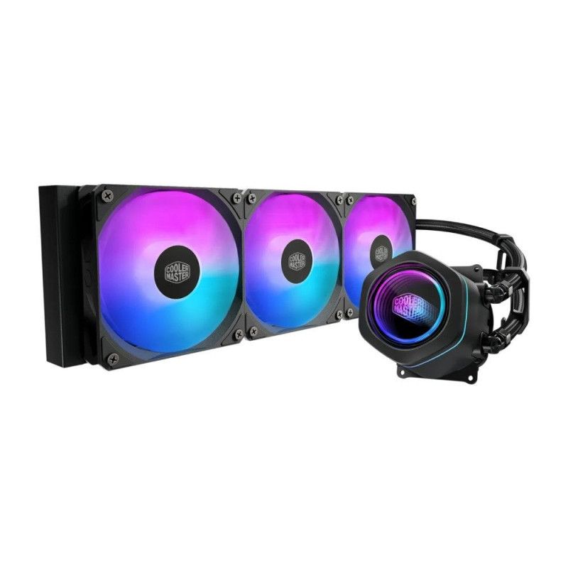 Cooler Master MasterLiquid Core Nex Processeur Kit de refroidissement du liquide 12 cm Blanc 1 pièce(s) · Watercooling · I...