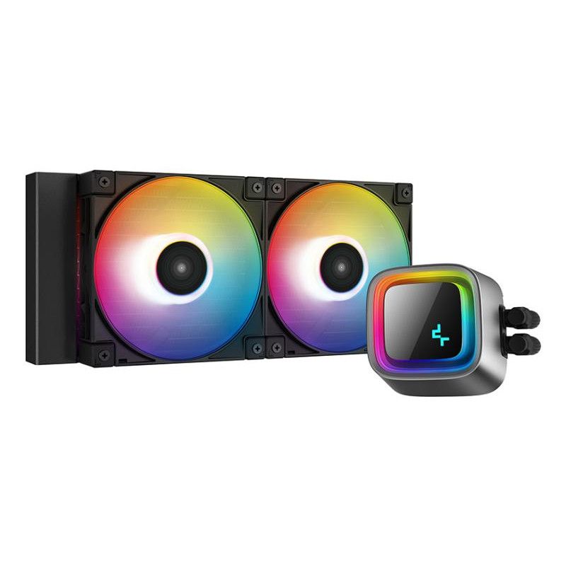 DeepCool LS520 Processeur Refroidisseur de liquide tout-en-un 12 cm Noir 1 pièce(s) · Watercooling · Informat Systems Stra...
