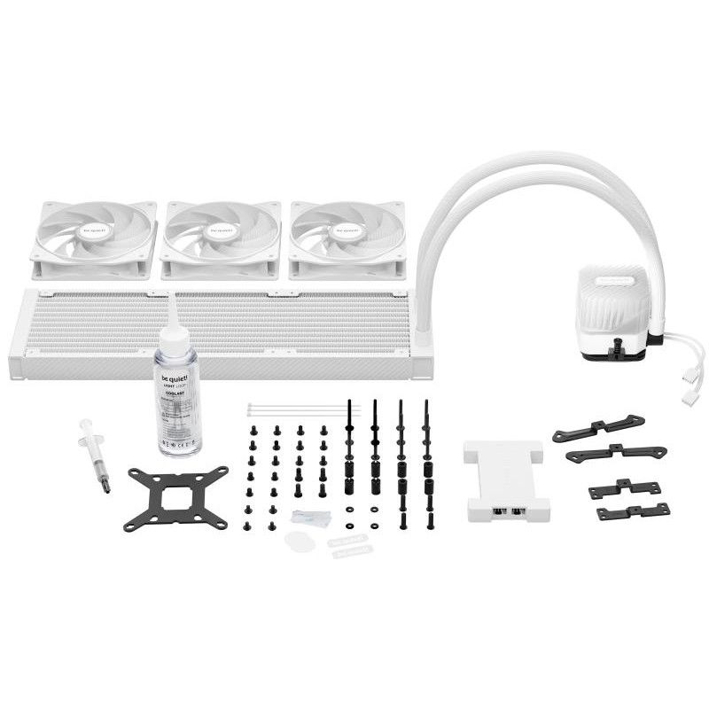 be quiet! Light Loop 360 mm White | Système de refroidissement liquide tout-en-un, 360 mm, blanc, socket Intel et AMD, ARG... (image 7)