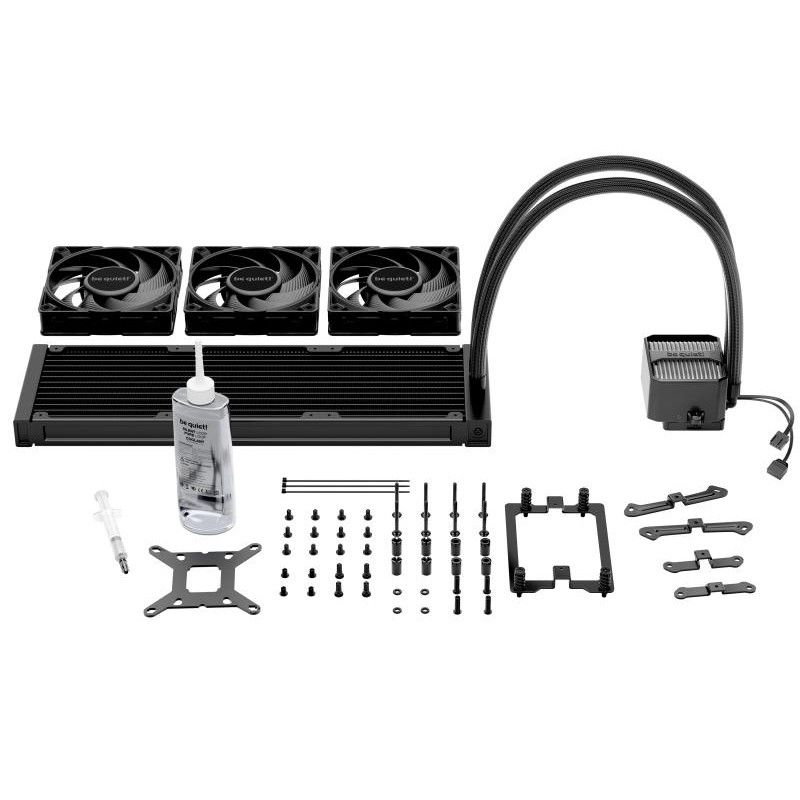 be quiet! Silent Loop 360 mm | Système de refroidissement liquide tout-en-un, 360 mm, noir, socket Intel et AMD · Watercoo... (image 7)