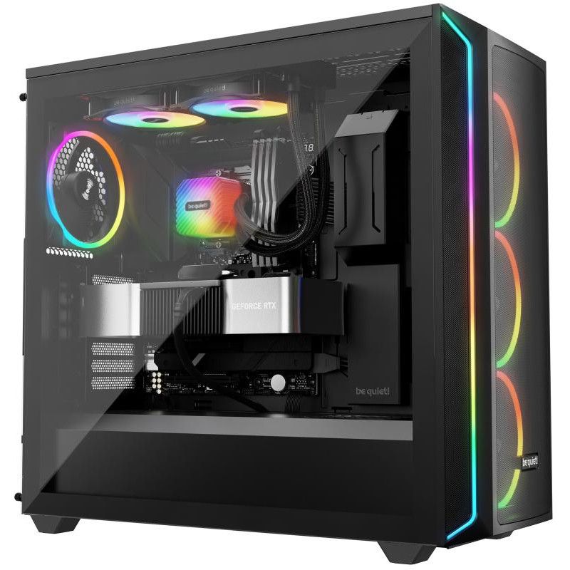 be quiet! Light Loop 240 mm | Système de refroidissement liquide tout-en-un, 240 mm, noir, socket Intel et AMD, ARGB · Wat... (image 5)