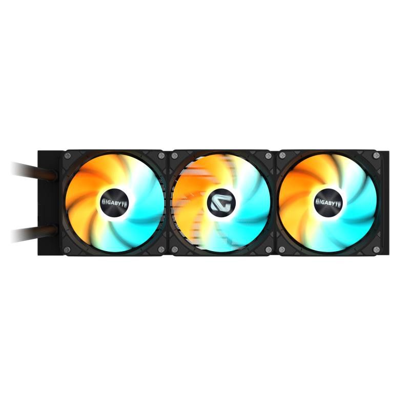 GIGABYTE GAMING 360 Refroidisseur Liquide pour CPU - 3x120 mm Ventilateurs ARGB, Mécanisme d'emboîtement coulissant, DAISY... (image 2)