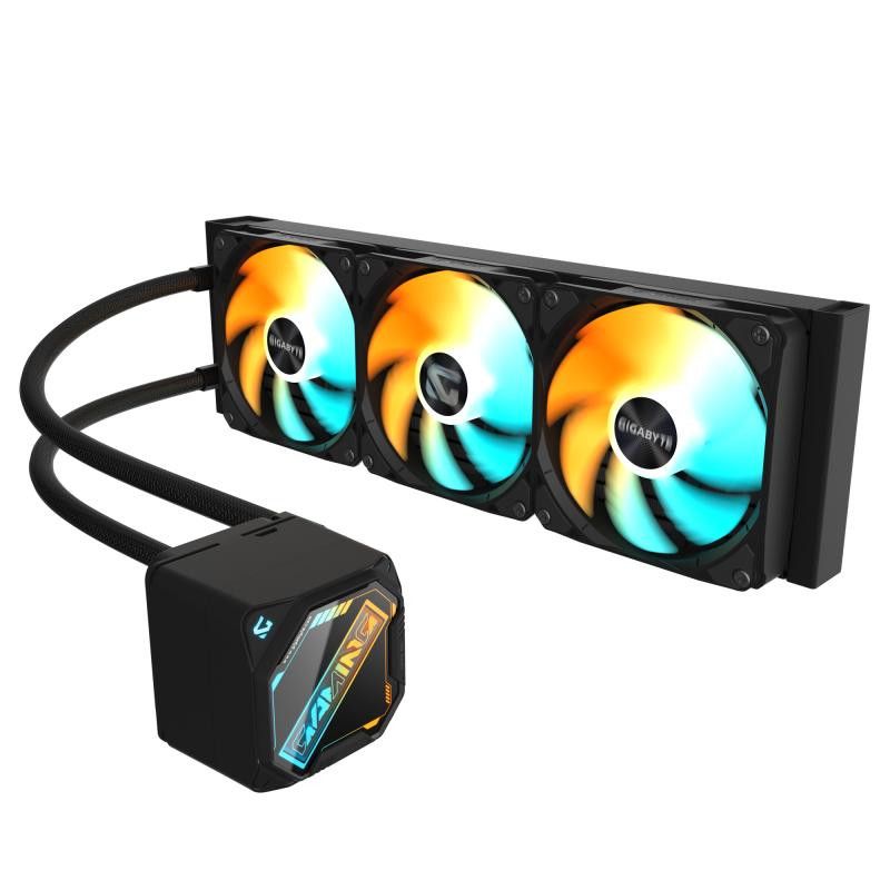 GIGABYTE GAMING 360 Refroidisseur Liquide pour CPU - 3x120 mm Ventilateurs ARGB, Mécanisme d'emboîtement coulissant, DAISY... (image 4)