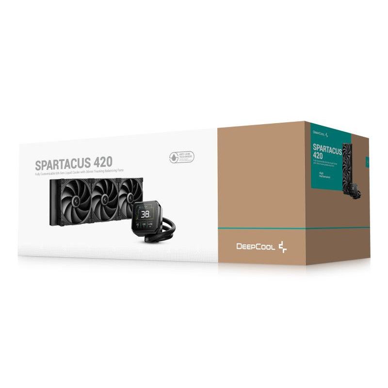 DeepCool Spartacus 420 Processeur Kit de refroidissement du liquide 14 cm Noir · Watercooling · Informat Systems Strasbourg (image 8)