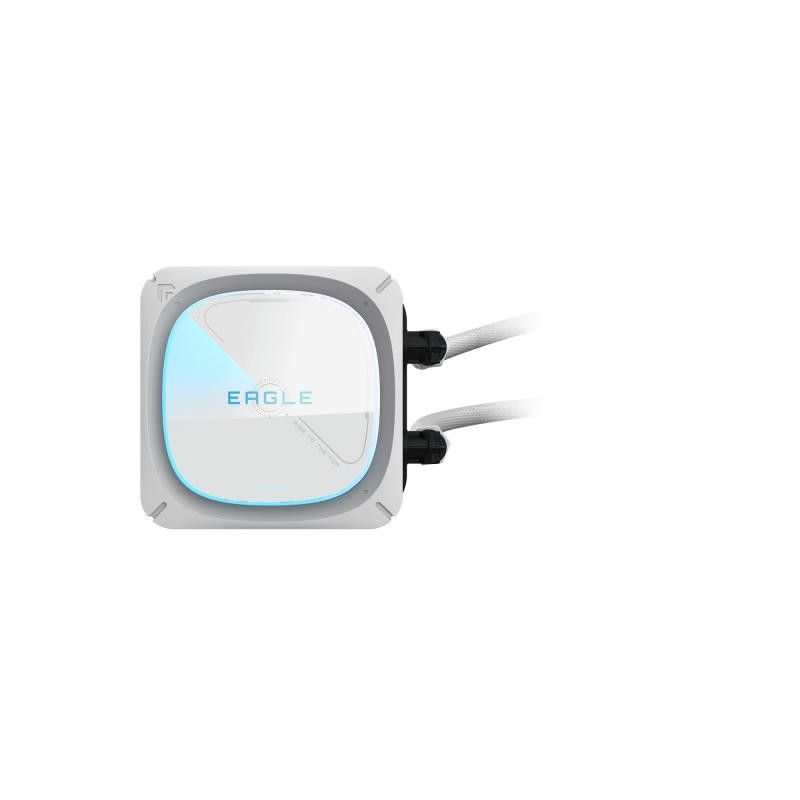 GIGABYTE EAGLE 360 ICE Système de Refroidissement Liquide pour CPU - 3x120mm Ventilateurs ARGB, écran LCD couleur, DAISY-C... (image 5)